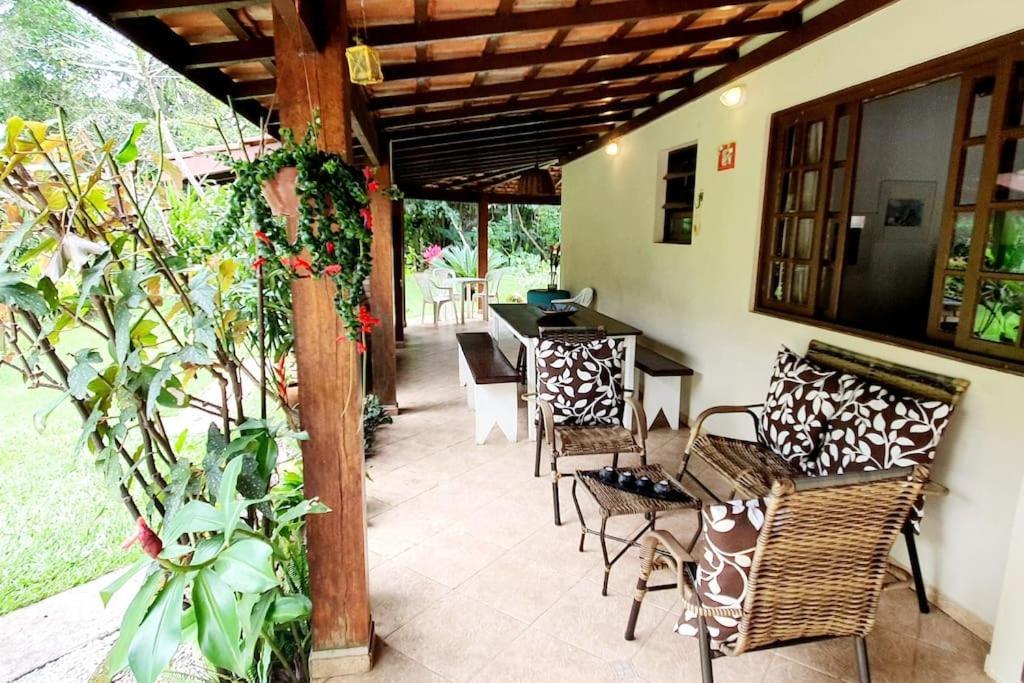 Itamambuca A Beira Mar Com Piscina Villa Ubatuba Eksteriør billede